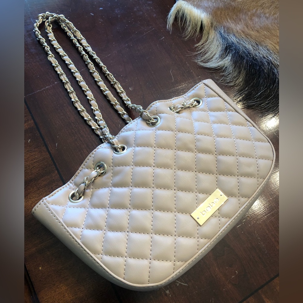 Vintage quilted bebe purse